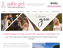 Tablet Screenshot of poffiegirls.com